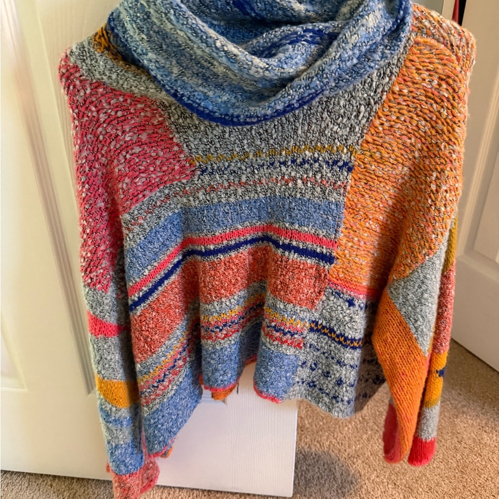 Multicolor Patchwork Sweater